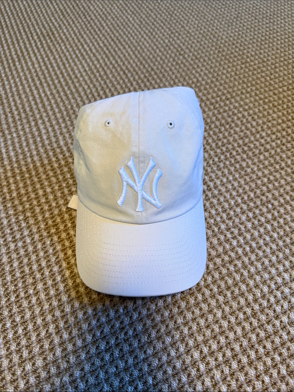 Cream White Baseball Cap